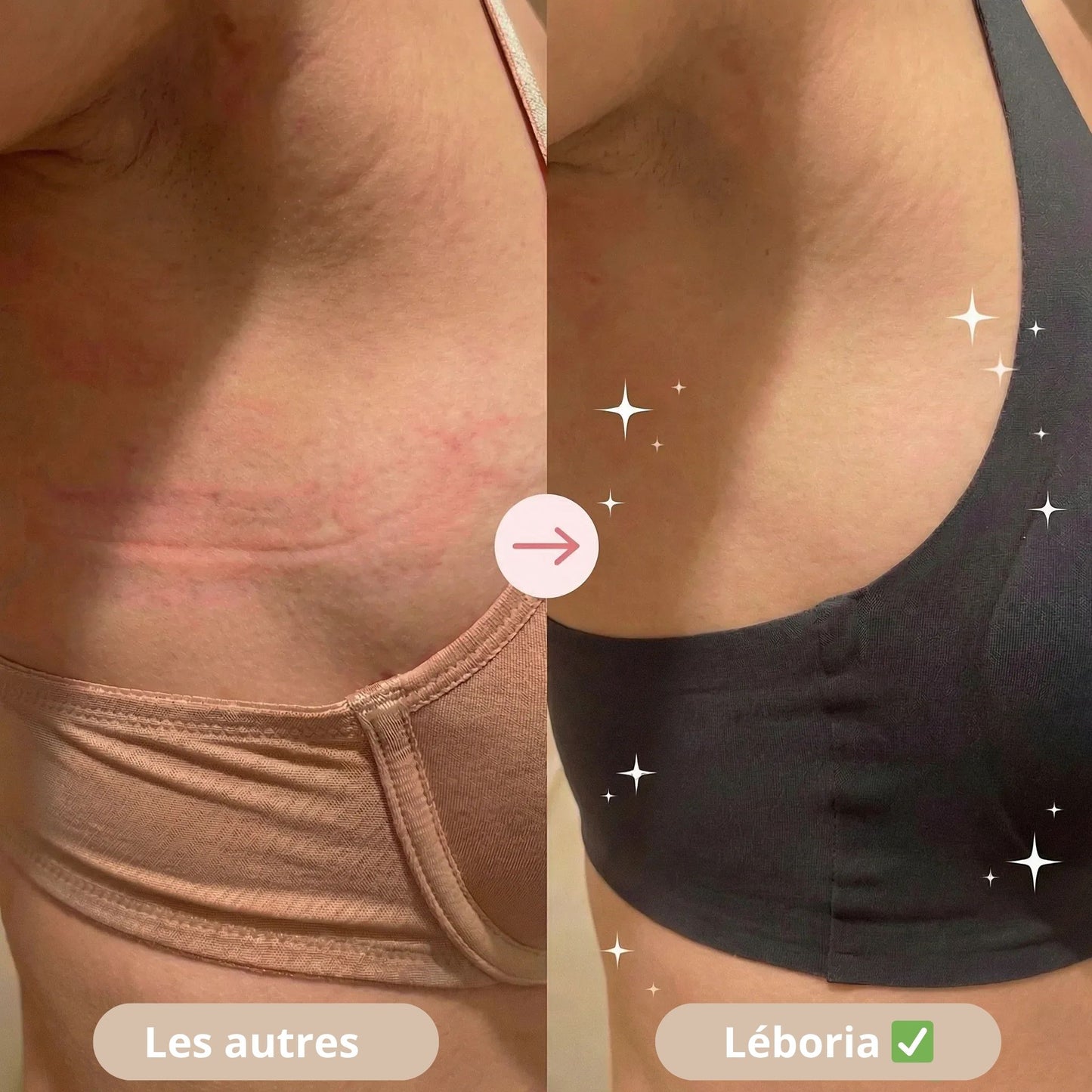 Leboria - Soutien-gorge premium sans coutures