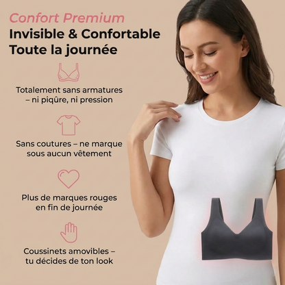 Leboria - Soutien-gorge premium sans coutures